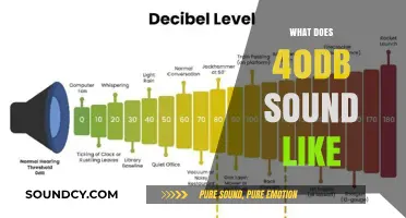 Understanding 40dB: What Does This Common Noise Level Sound Like?