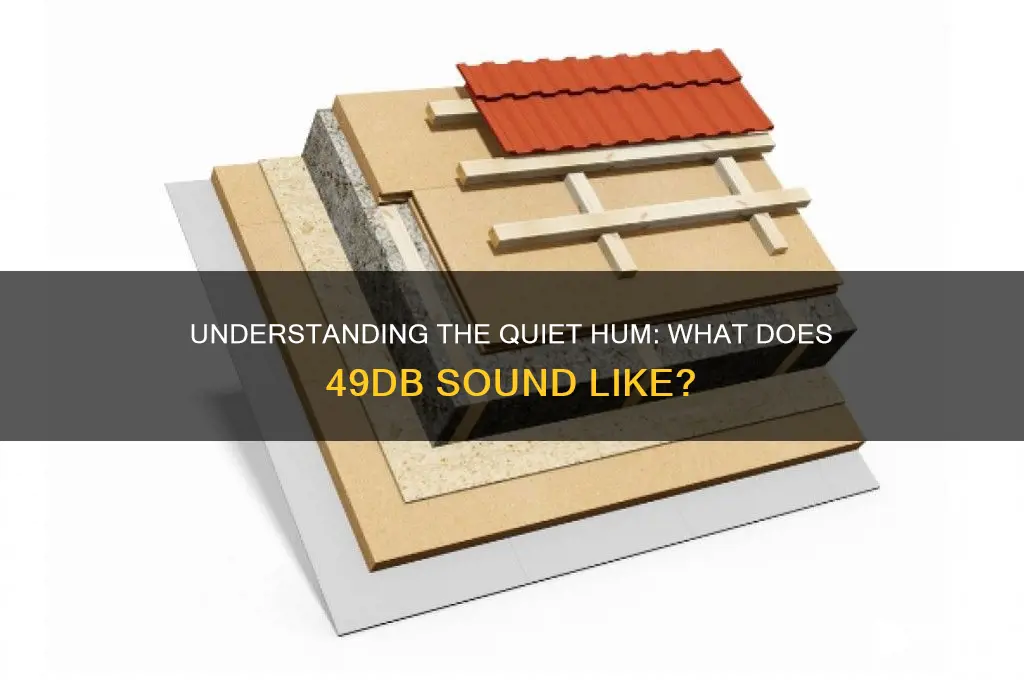 what does 49db sounds like