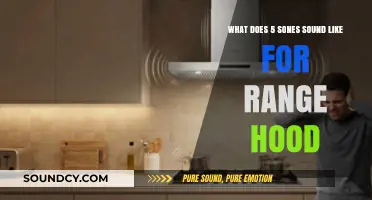 Understanding Range Hood Noise: What to Expect from 5 Sones