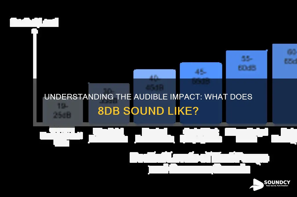 what does 8db sound like