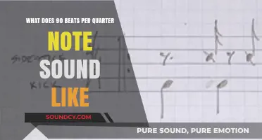 Exploring the Rhythmic Pulse: What Does 90 Beats Per Quarter Note Sound Like?