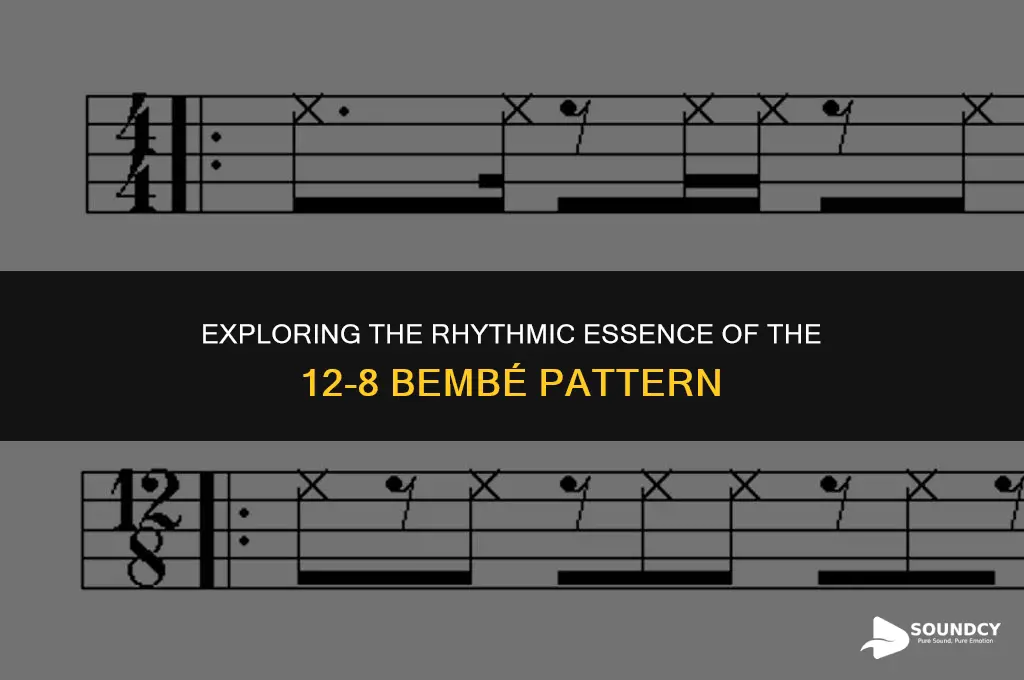 what does a 12-8 bembe pattern sound like