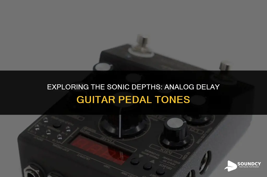 what does a analog delap guitar pedal sound like