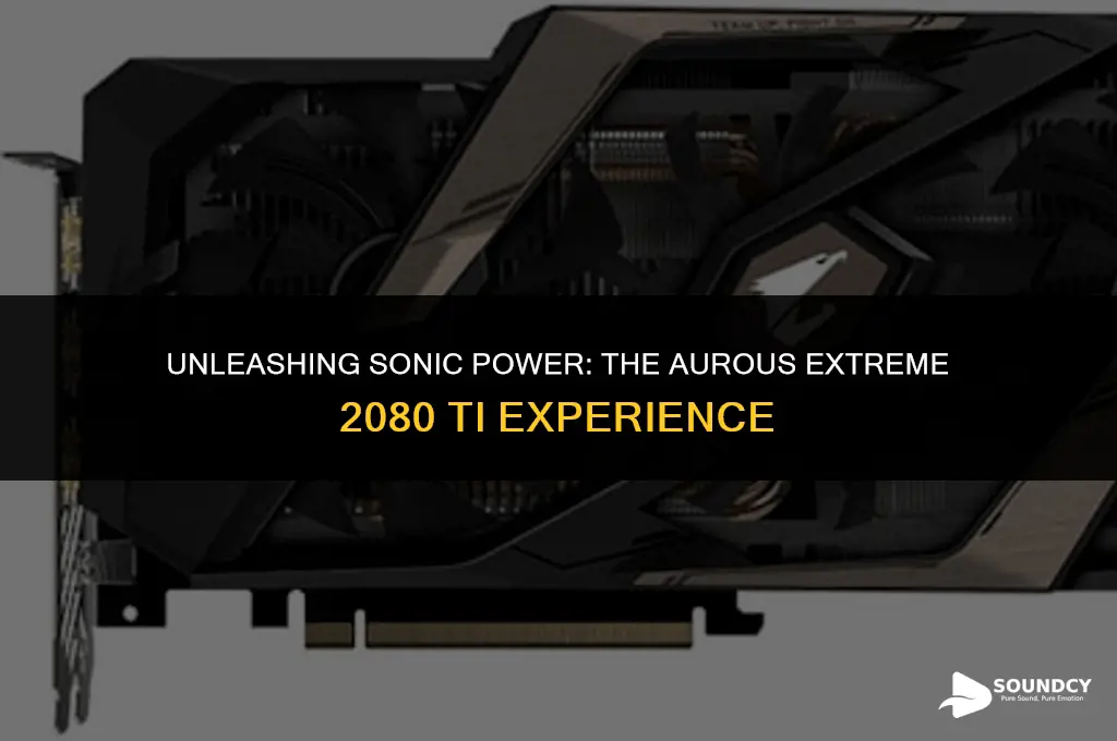 what does a aurous extreme 2080 ti sound like