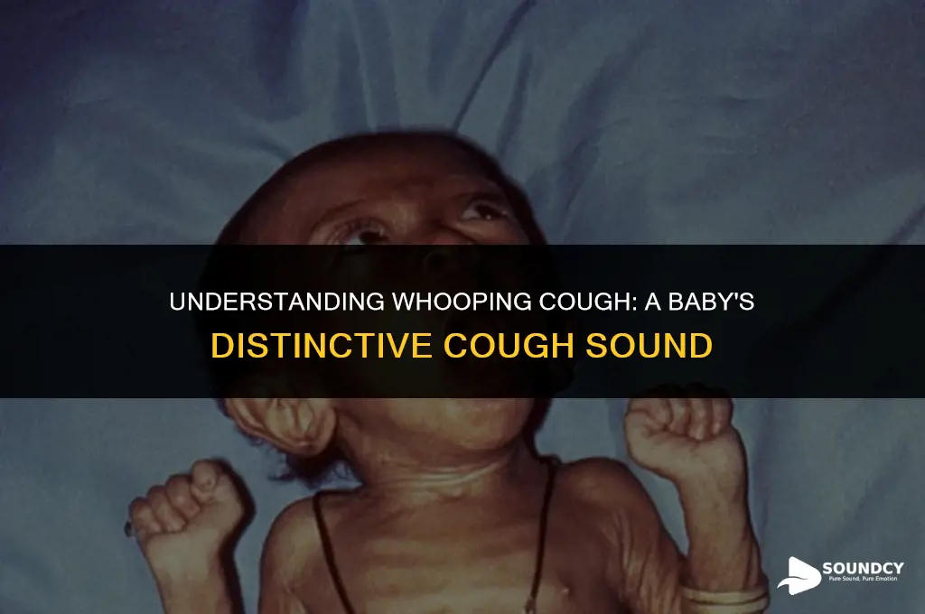 what does a baby sound like with whooping cough