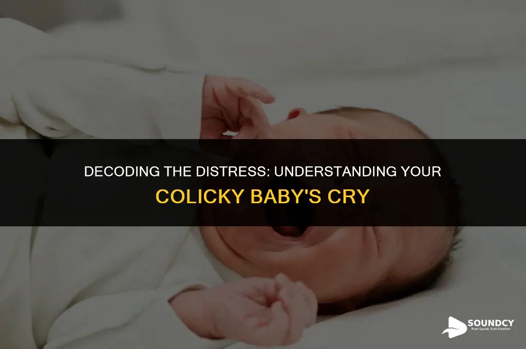 what does a baby with colic cry sound like