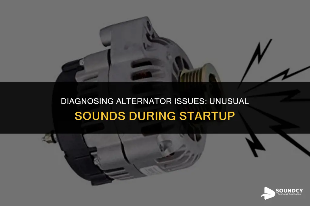 what does a bad alternator sound like when starting