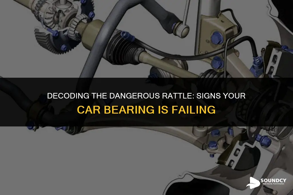 what does a bad bearing sound like when driving