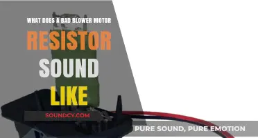 Decoding the Noises: How to Identify a Failing Blower Motor Resistor