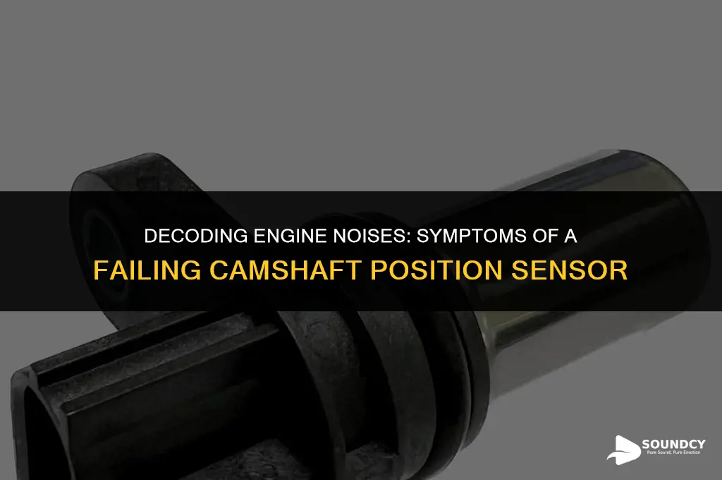 what does a bad camshaft position sensor sound like