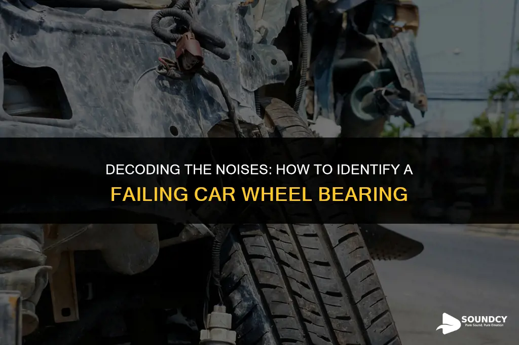 what does a bad car wheel bearing sound like