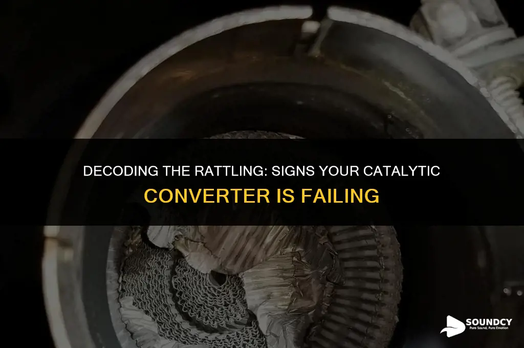 what does a bad catalytic covert er sound like