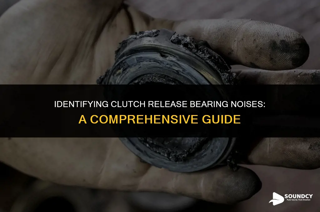 what does a bad clutch release bearing sound like