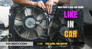 Decoding the Rattles: What a Bad Fan Sounds Like in Your Car