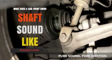 Decoding the Rattles: What a Bad Front Drive Shaft Sounds Like