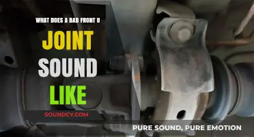 Decoding the Noises: What a Bad Front U-Joint Sounds Like