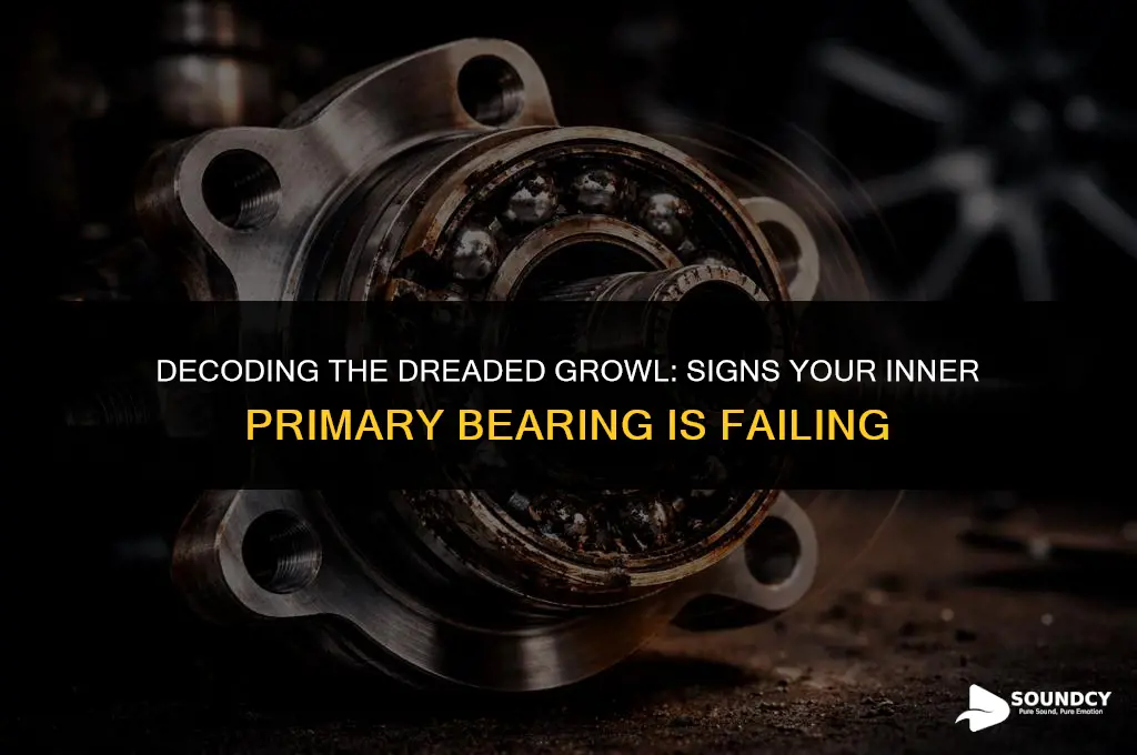 what does a bad inner primary bearing sound like