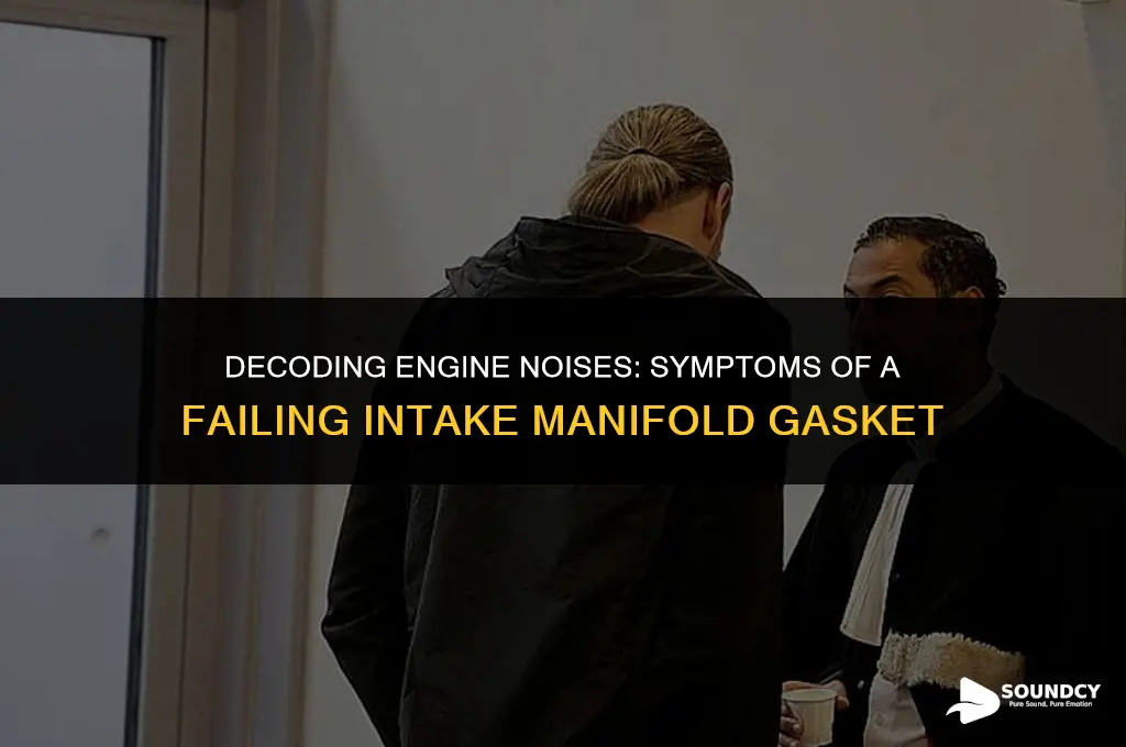 what does a bad intake manifold gasket sound like
