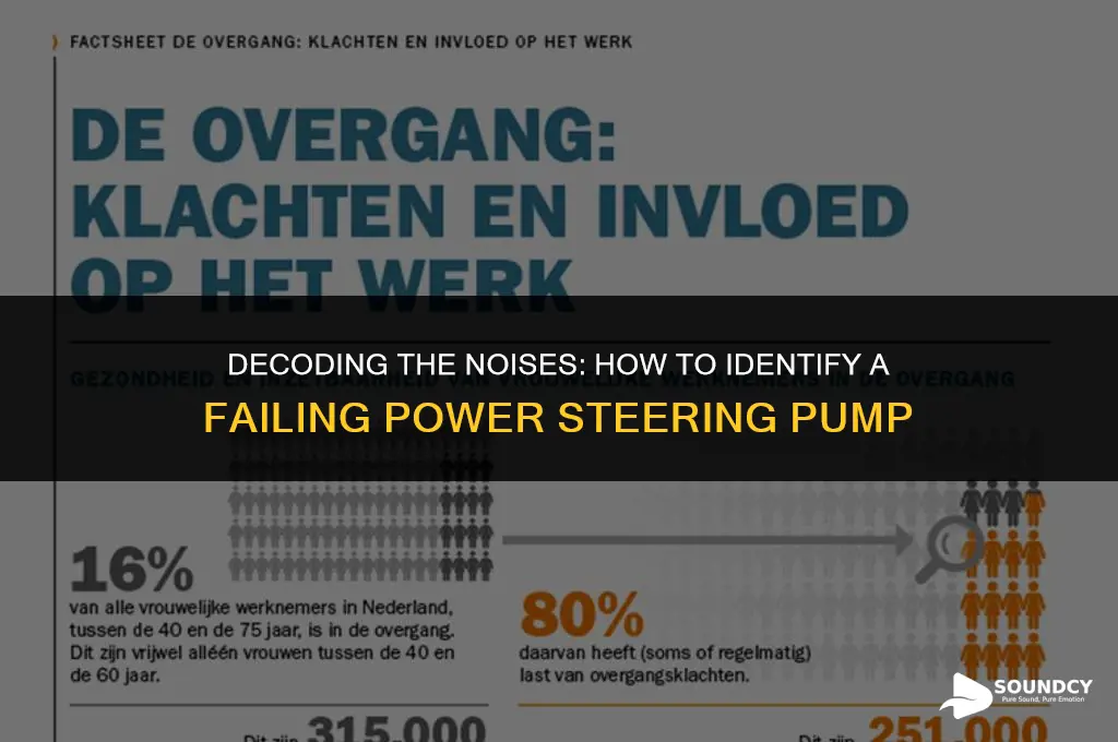 what does a bad ower steering pump sound like