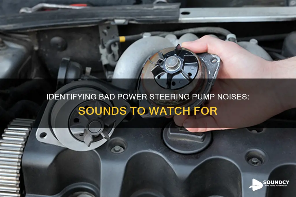 what does a bad power steering pump sound like