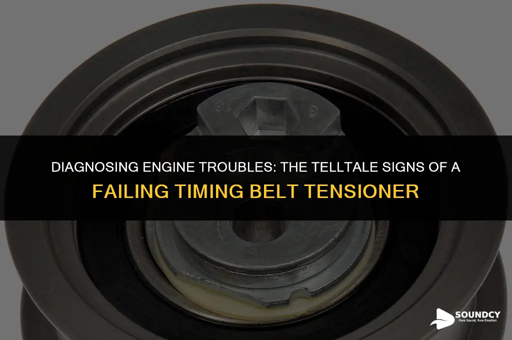 what does a bad timing belt tensioner sound like