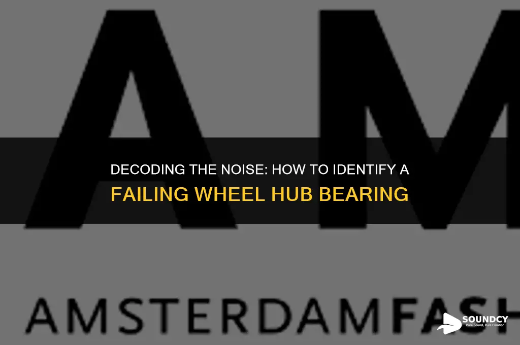 what does a bad wheel hub bearing sound like
