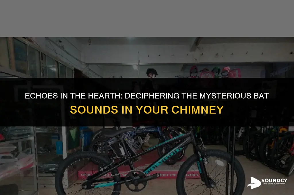 what does a bat in the chimney sound like