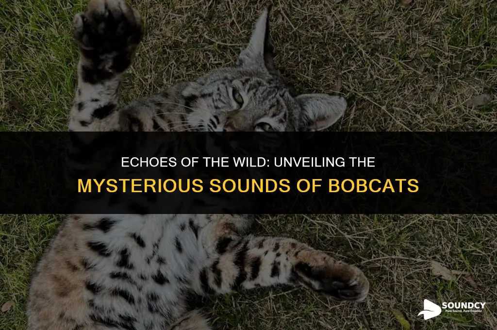 what does a bobcat sound like in the wild
