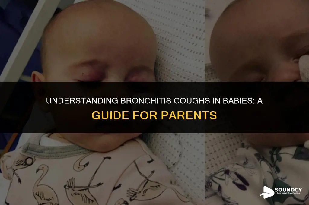 what does a bronchitis cough sound like in babies