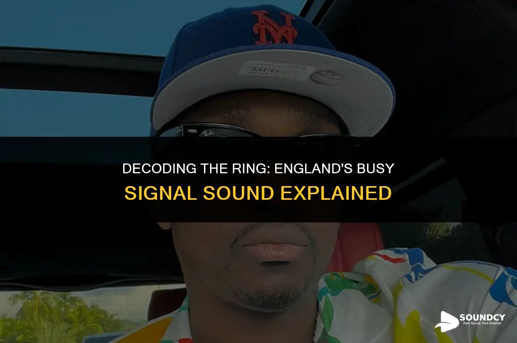 what does a busy signal sound like in england