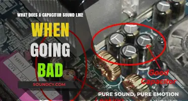 Capacitor Conundrum: Decoding the Sounds of a Failing Component