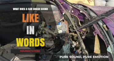 The Sonic Chaos of Collisions: Describing Car Crash Noises