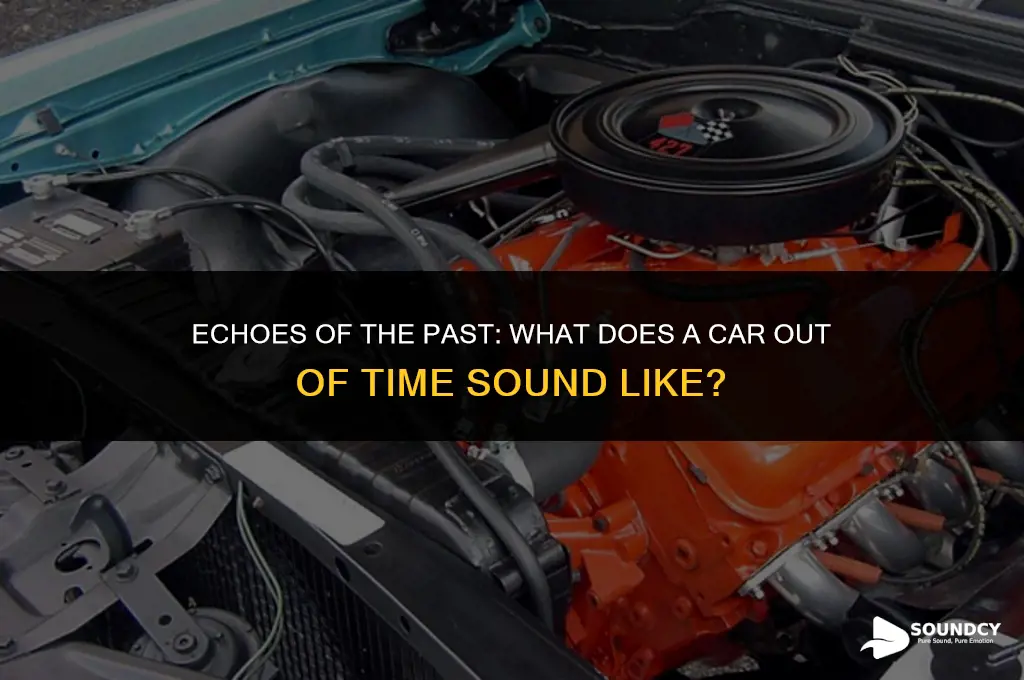 what does a car out of time sound like