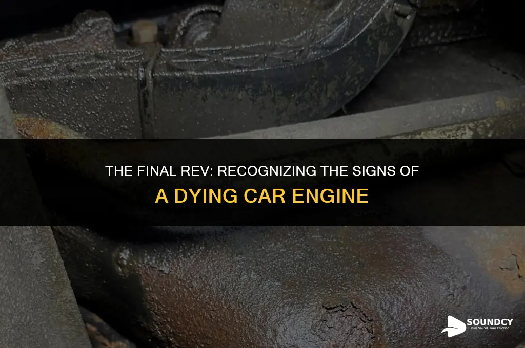 what does a car sound like when it dies