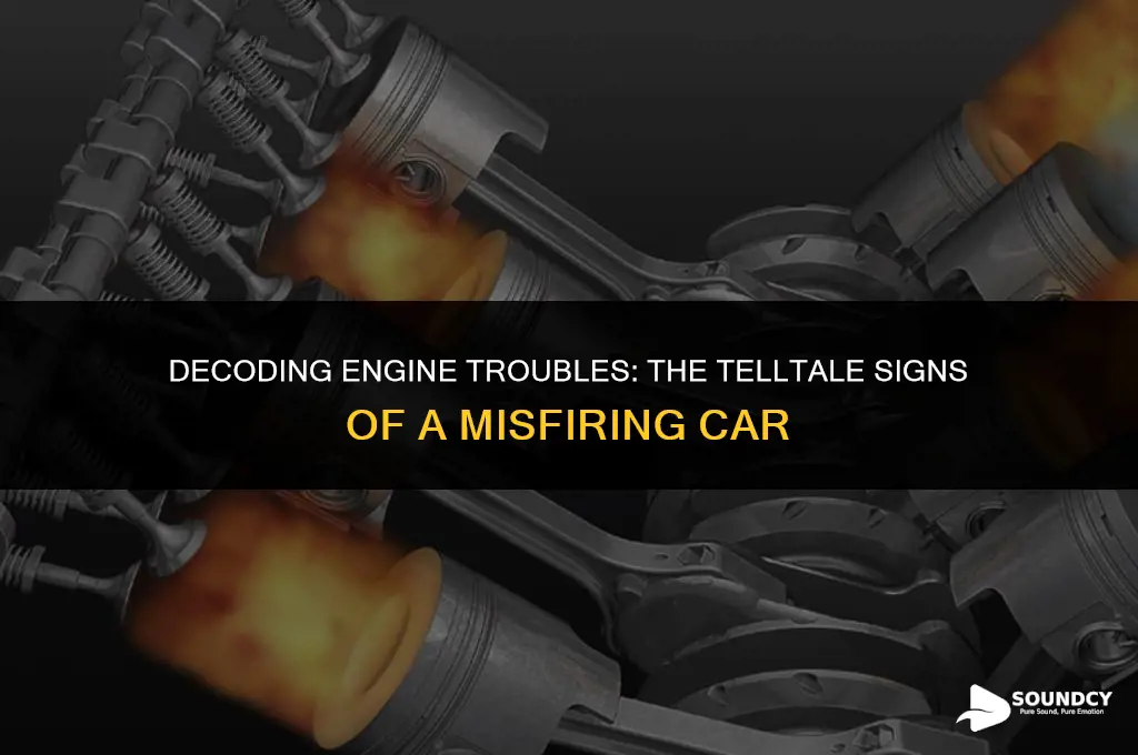 what does a car sound like when its misfiring