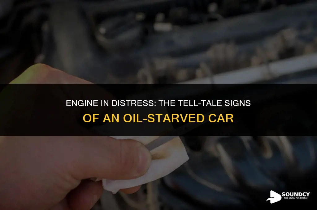 what does a car with no oil sound ike