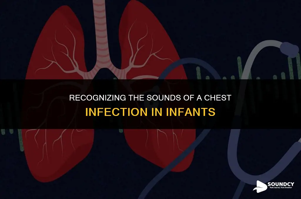 what does a chest infection sound like in babies