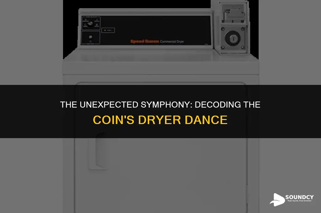what does a coin in the dryer sound like