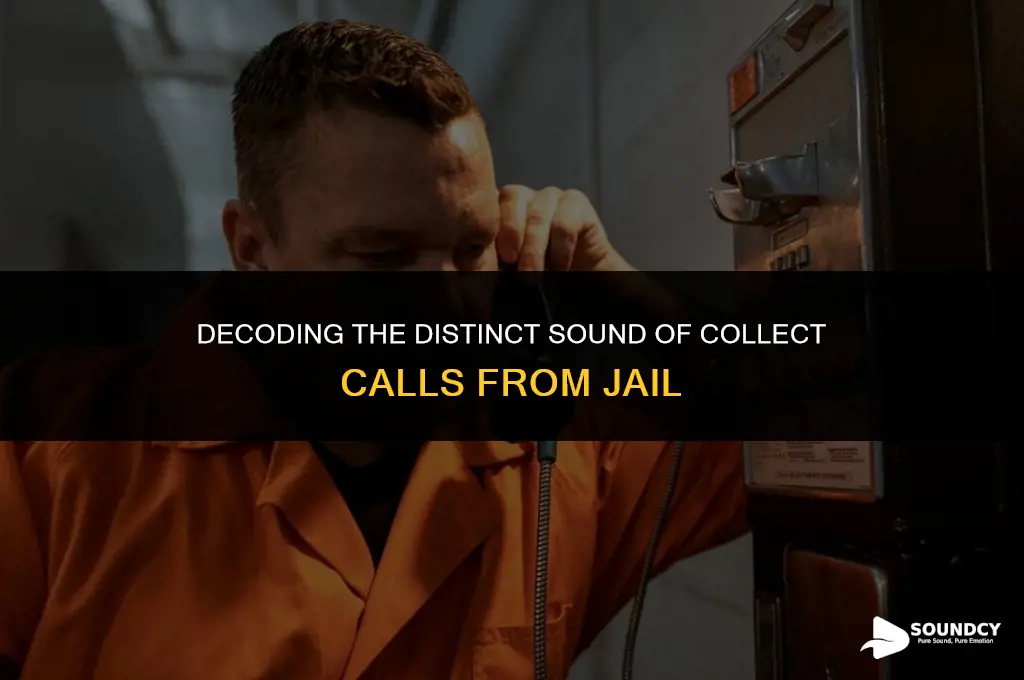 what does a collect call from jail sound like