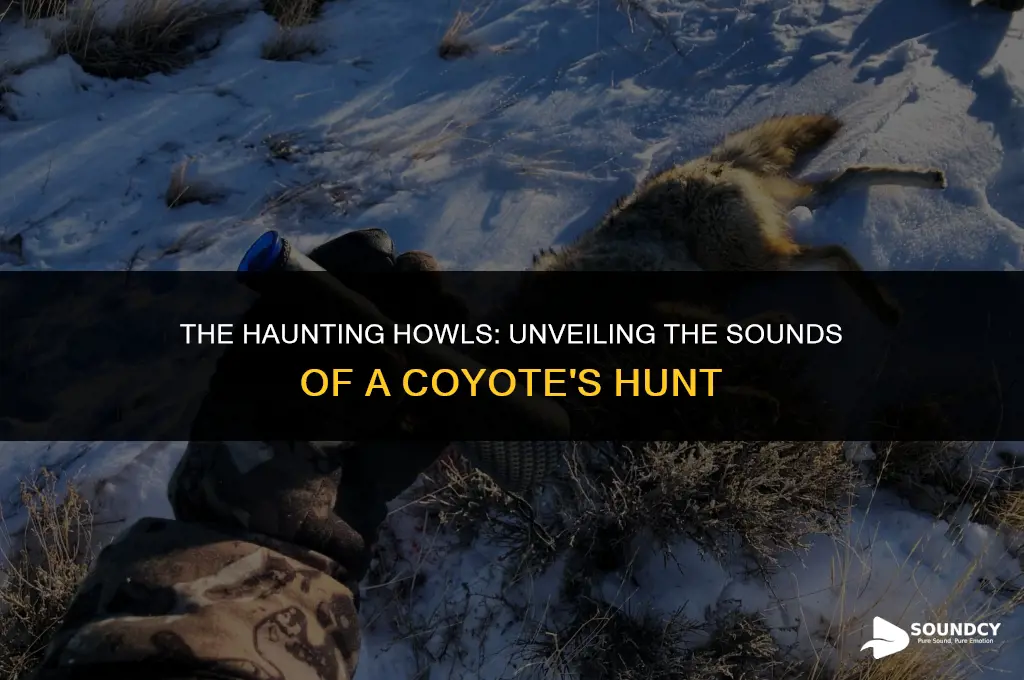 what does a coyote sound like when it kills