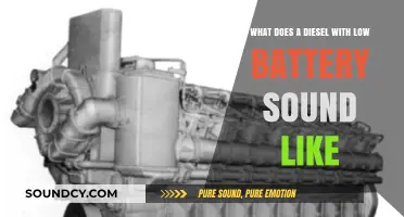 Decoding the Unusual Sounds of a Diesel Engine with Low Battery