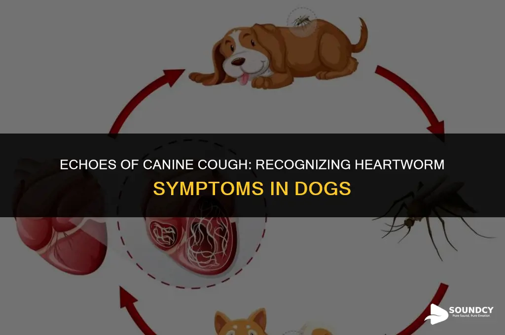 what does a dog bark sound like with heartworms