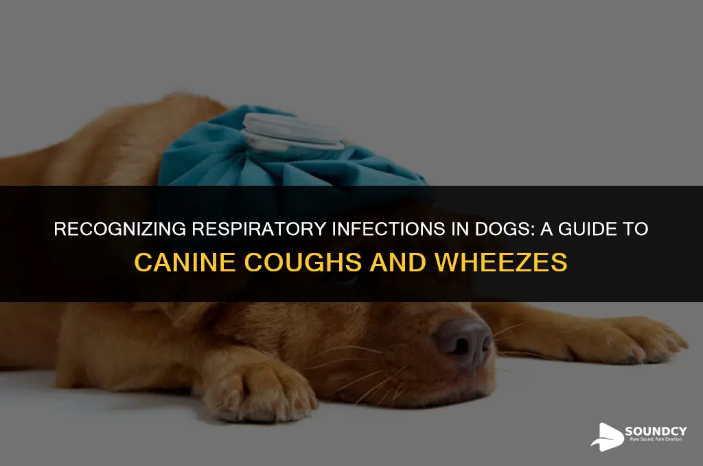 what does a dog with respiratory infection sound like