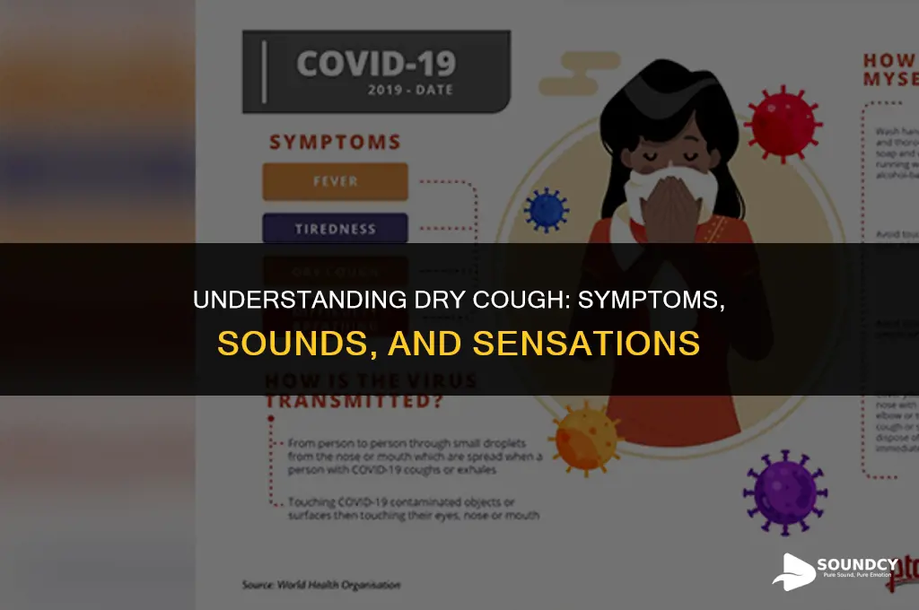 what does a dry cough feel and sound like