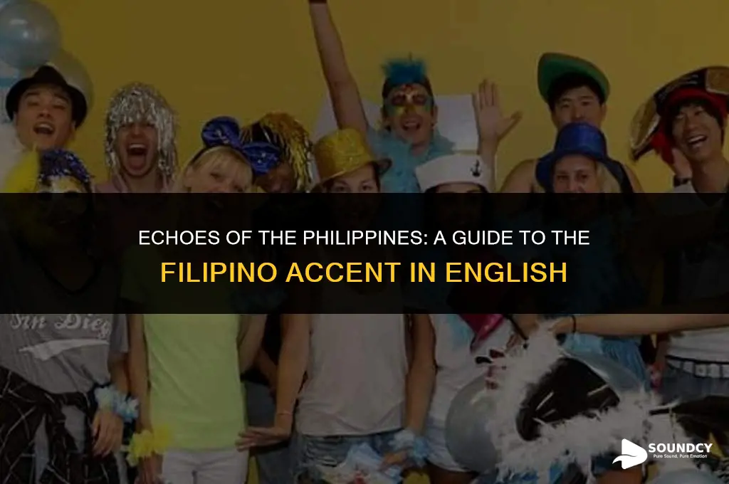what does a filipino accent sound like speaking english