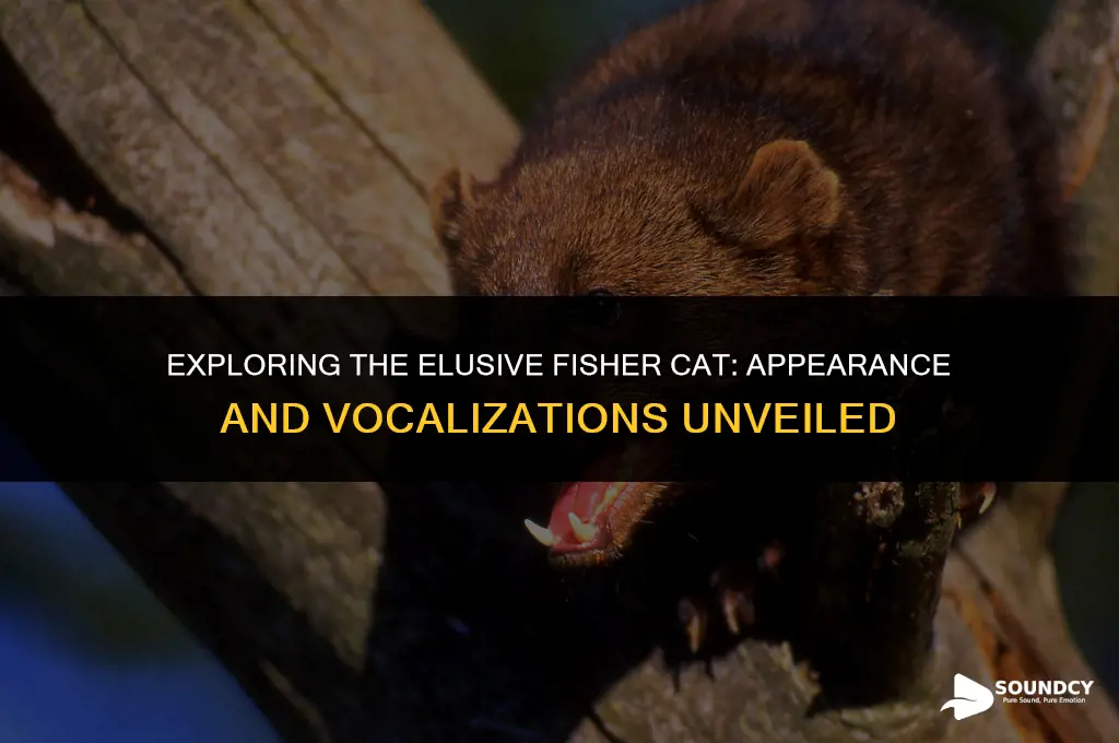 what does a fisher cat look and sound like
