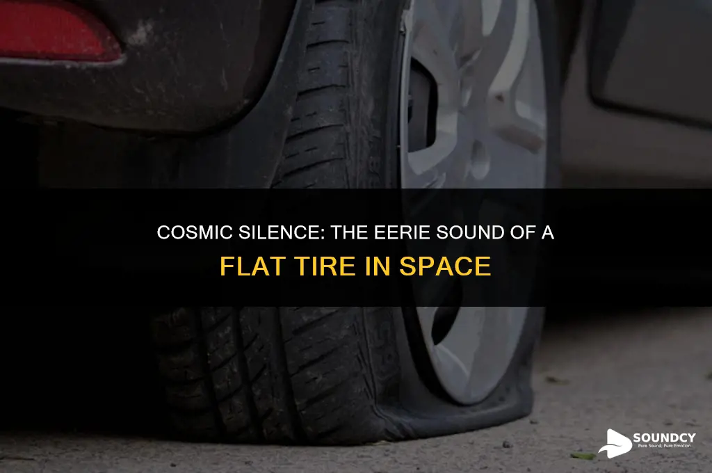 what does a flat tire in space sound like