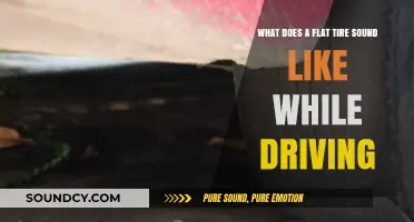 The Sudden Hiss: Recognizing the Sound of a Flat Tire While Driving