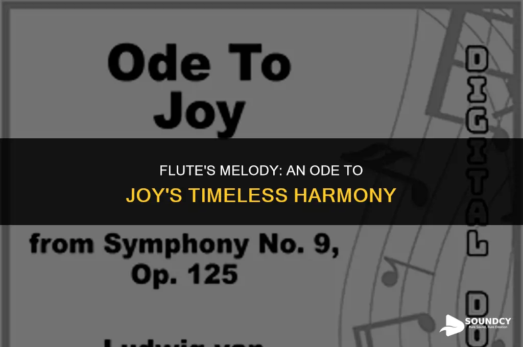 what does a flute sound like ode to joy