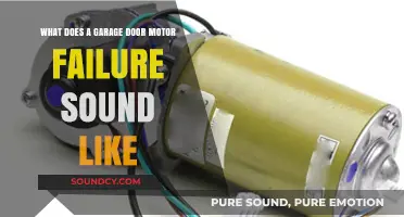 Decoding the Noises: Signs Your Garage Door Motor Is Failing